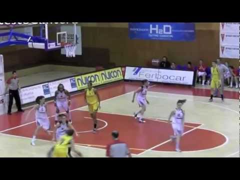 2012, Abril. Partido Junior Femenino de la Final Four - RIVAS Vs. CANOE