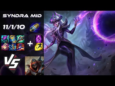 MID Syndra vs Zed - NA Grandmaster Patch 14.10