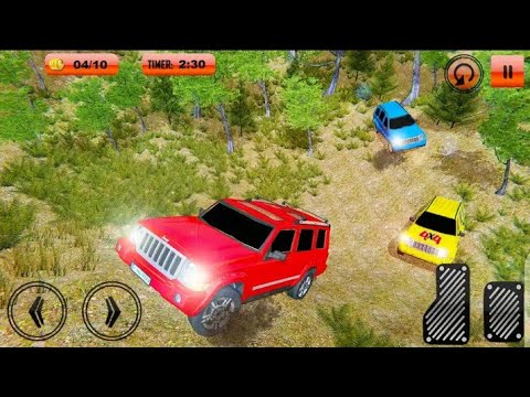 Crazy Jeep dangerous off road driving. Android gameplay