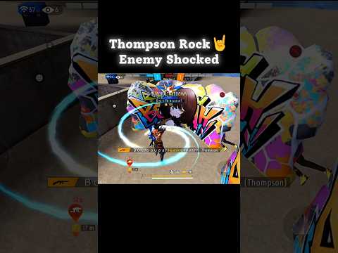 Thompson Rock🤘 Enemy Shocked 😱