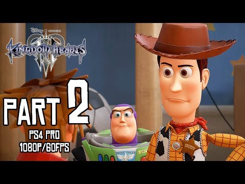 KINGDOM HEARTS 3 Walkthrough PART 2 [English] (PS4 Pro) No Commentary Gameplay @ 1080p (60ᶠᵖˢ) ᴴᴰ ✔