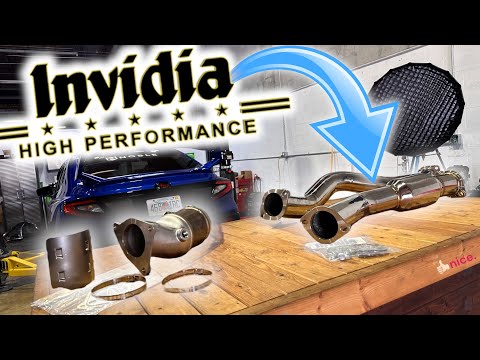 INVIDIA FRONT AND REAR J-PIPE OVERVIEW! | SUBARU | WRX | 2022-2024