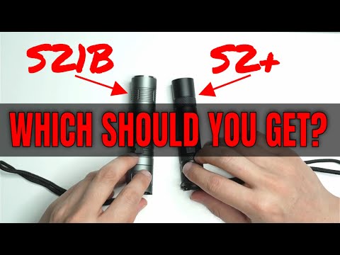 Flashlight Comparison Review: Convoy S21B (CSLPM1.TG) vs Convoy S2+ (CSLNM1.TG)