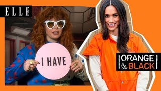ORANGE IS THE NEW BLACK CAST WENT A LITTLE CRAZY | Season 6 | ELLE video