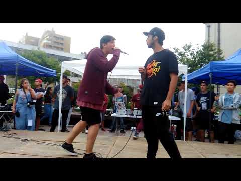 Exhibición de freestyle Pepe Grillo vs Temple