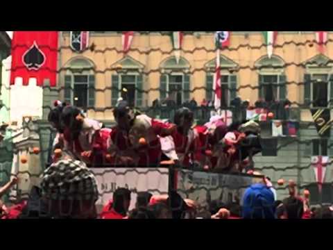 The Battle of the Oranges 2015, Ivrea, Italy