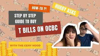 Step by Step to Apply Singapore T-Bills | Apply for T-bills online using CPF OA via OCBC
