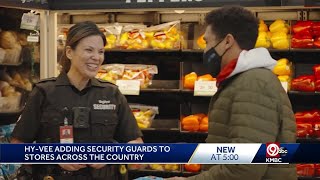 Hy-Vee adds security officers to its grocery stores