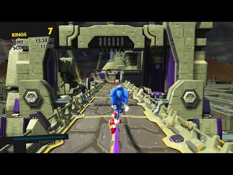 Sonic Forces (PS4): Animation Glitch