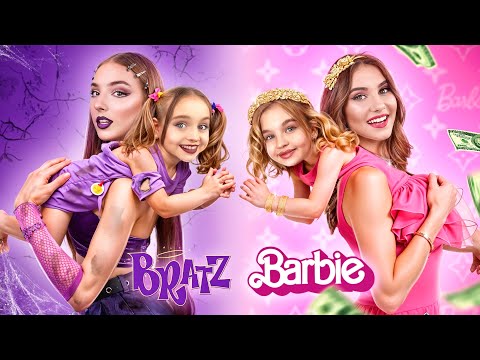 ¡Barbie vs Bratz se Convirtieron en Madres! Muñeca Rica VS Pobre