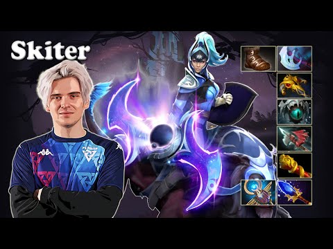 Skiter - Luna Safelane vs Miralce Sniper | Dota 2 7.32b Gameplay