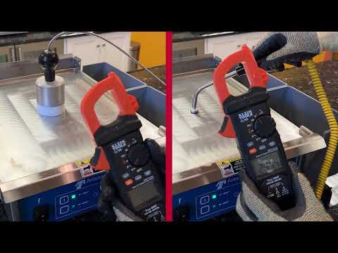 How to Check an Antunes Egg Station Grill Platen Temperature