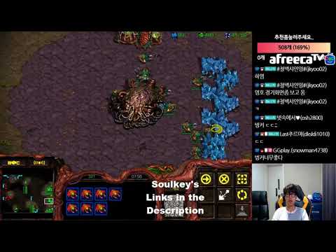 스타1 StarCraft Remastered 1:1 (FPVOD) Soulkey 김민철 (Z) vs Flash (T) Crossing Field 크로싱 필드