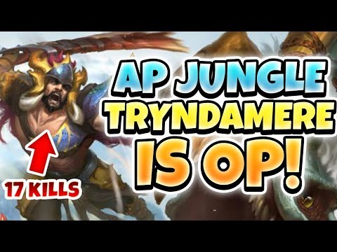 AP JUNGLE TRYNDAMERE IS OP! HOW TO SOLO CARRY WITH THIS BUILD - League of Legends Full Gameplay