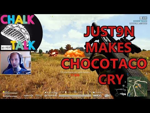 just9n Makes ChocoTaco Cry (PlayerUnknown's Battlegrounds)