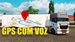 GPS COM VOZ - ETS 2