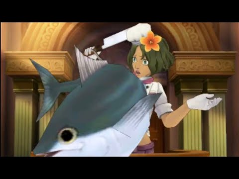 A Fishy Witness! A Voiced Professor Layton vs Phoenix Wright! (Part 2)