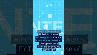 FinTech Explained Simply in 50 Seconds!