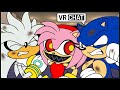 Possessed Amy Attacks Silver Sonic VR Chat