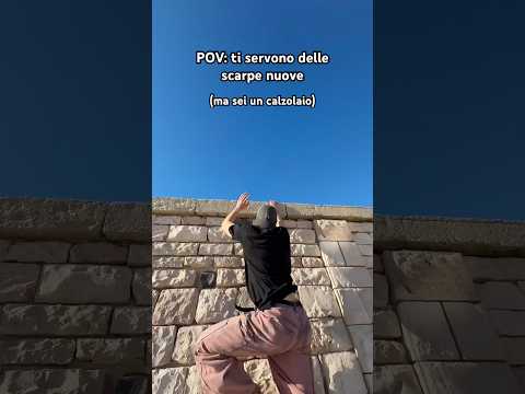Creo delle Scarpe Per fare PARKOUR! 🏃‍♂️ 💨. #parkour #customshoes