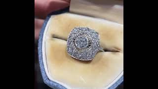 Fashion Ring - Art Deco Antique Engagement Ring