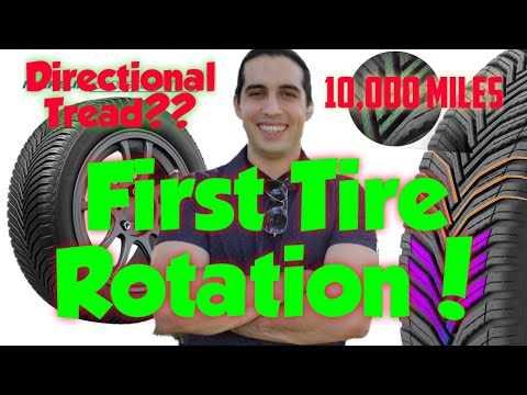 Michelin Cross Climate 2 - First Rotation - Directional Tires?? 10,000 Mile Rotation