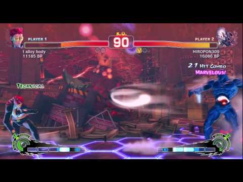 SSF4 - t alloy body (Viper) VS. HIROPON (Seth)
