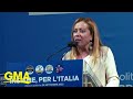 Italy Elects 1st Female Prime Minister L GMA