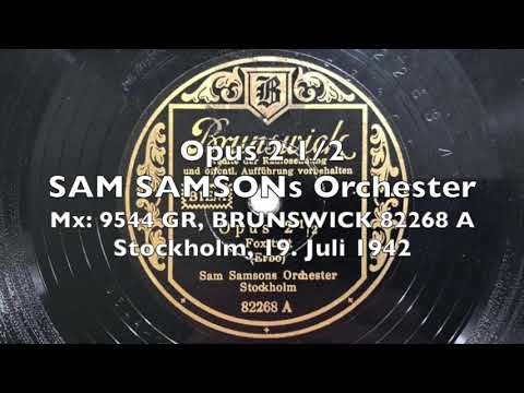 Opus 2 1/2 - Die verbeulte Trompete - Sam Samson 1942 Stockholm Swing
