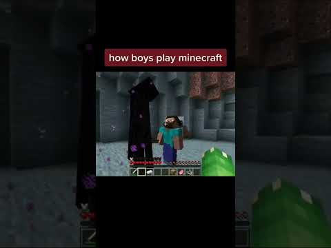 Girls vs Boys in Wild Minecraft Mod Battle! #viral