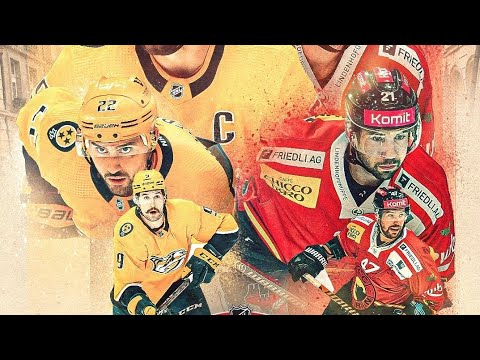 NHL 22 PS4. PRESEASON GAME NHL GLOBAL SERIES CHALLENGE 10.03.2022: NASHVILLE PREDATORS VS SC BERN !