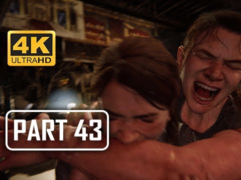 ABBY VS. ELLIE!!! - The Last of Us Part 2 Walkthrough Part 43 (4K PS4 PRO Gameplay)