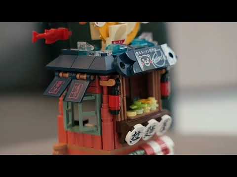 LuckiestToys - Brick 880019-880022 Kumamon City Mini Street View Shop