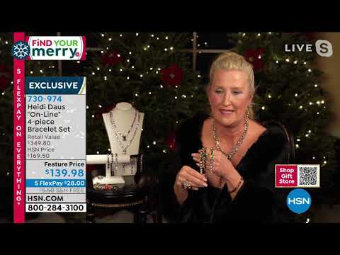 HSN | Heidi Daus Jewelry Designs Gifts 12.16.2020 - 08 PM