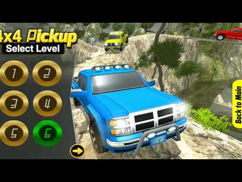 Pickup Truck Driving Simulator Uphill 2019