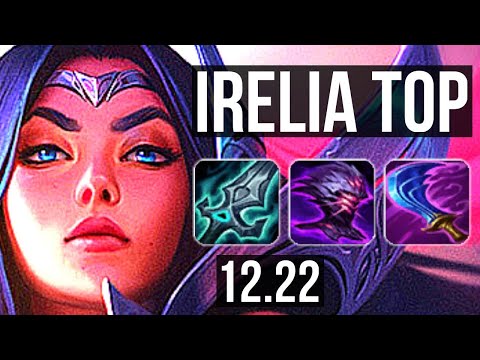 IRELIA vs JAYCE (TOP) | 11 solo kills, 1.2M mastery, 300+ games, Dominating | TR Diamond | 12.22