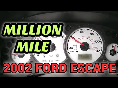 One Million Mile 2002 Ford Escape                                          ?? (40% there!)