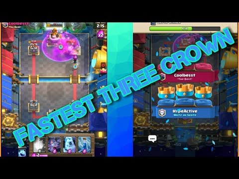 WORLD RECORD FASTEST WIN IN CLASH ROYALE