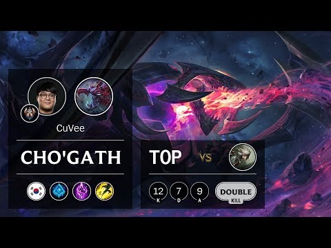 Cho'Gath Top vs Camille - KR Challenger Patch 9.13