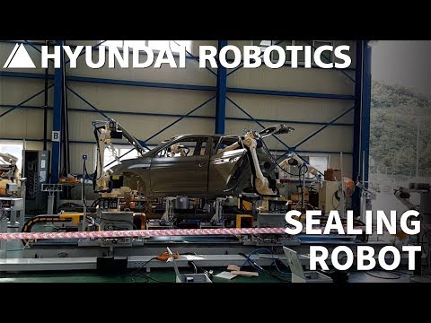 Sealing Robot - Hyundai Robotics HA006B
