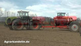 preview picture of video 'Xerion 4500 mit Horsch Maestro 24 SW Kandelin'