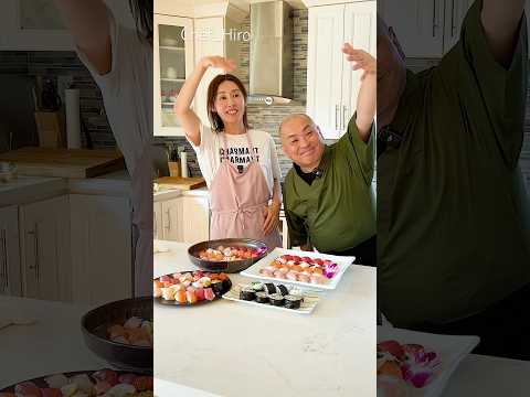 Can you make sushi? 사시미로 초밥 해줄 수 있어요?   @RinaTakagi #shorts