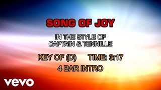 Captain &amp; Tennille - Song Of Joy (Karaoke)