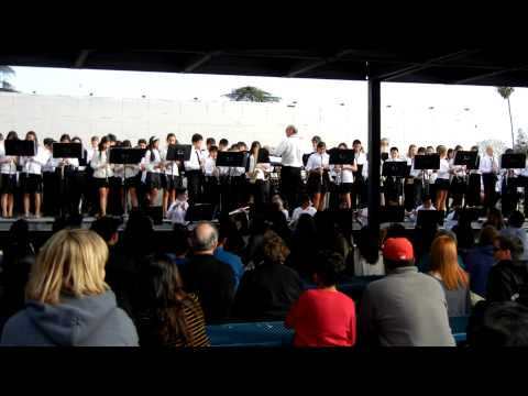 HMS Spartan Band @ Open House 2012 - Song 1.MOV