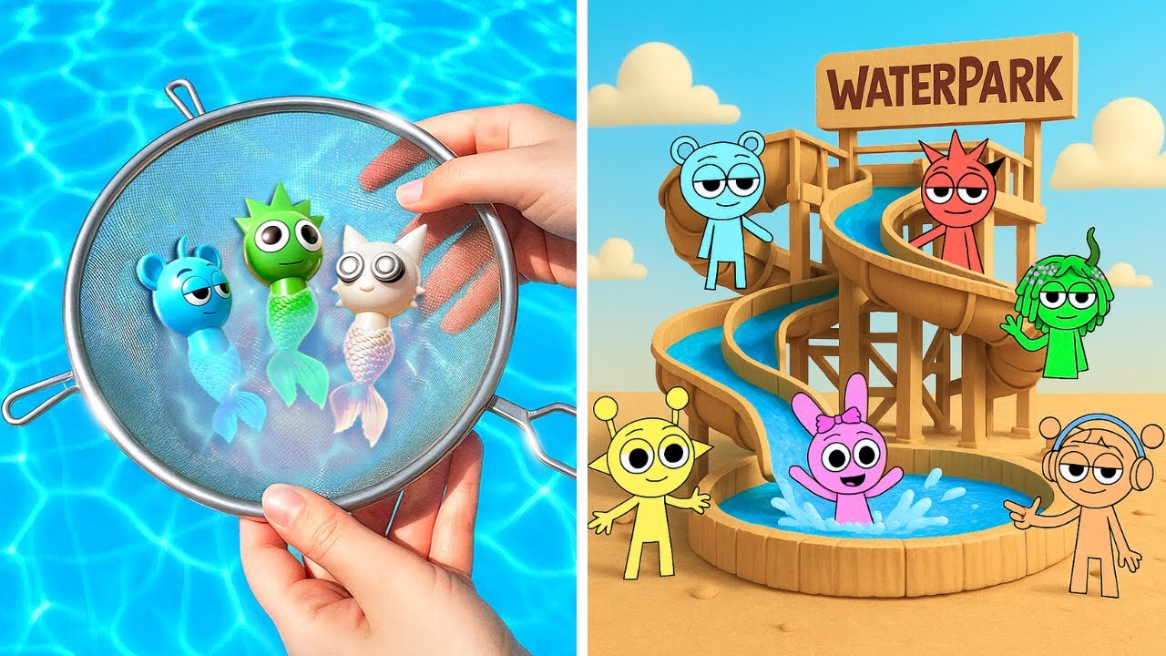 スプランキカードボードウォーターパークを作ろう 🌊🎢 安価なDIYクラフトアドベンチャー