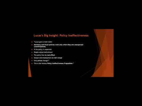 Thumbnail for Rational Expectations Hypothesis | Muth & Lucas Theory Explained with Examples by John Muth
