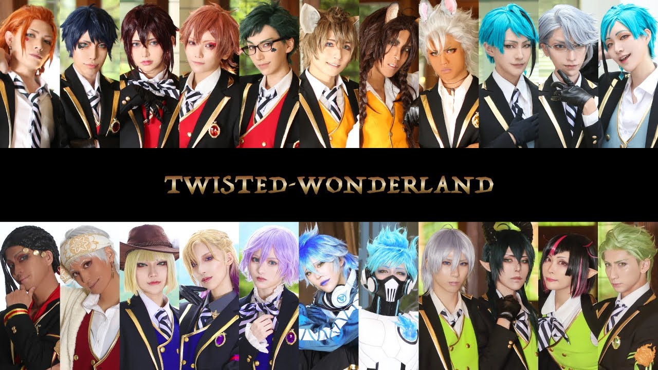 【ツイステ】寮生全員で威風堂々踊ってみた 【コスプレ】