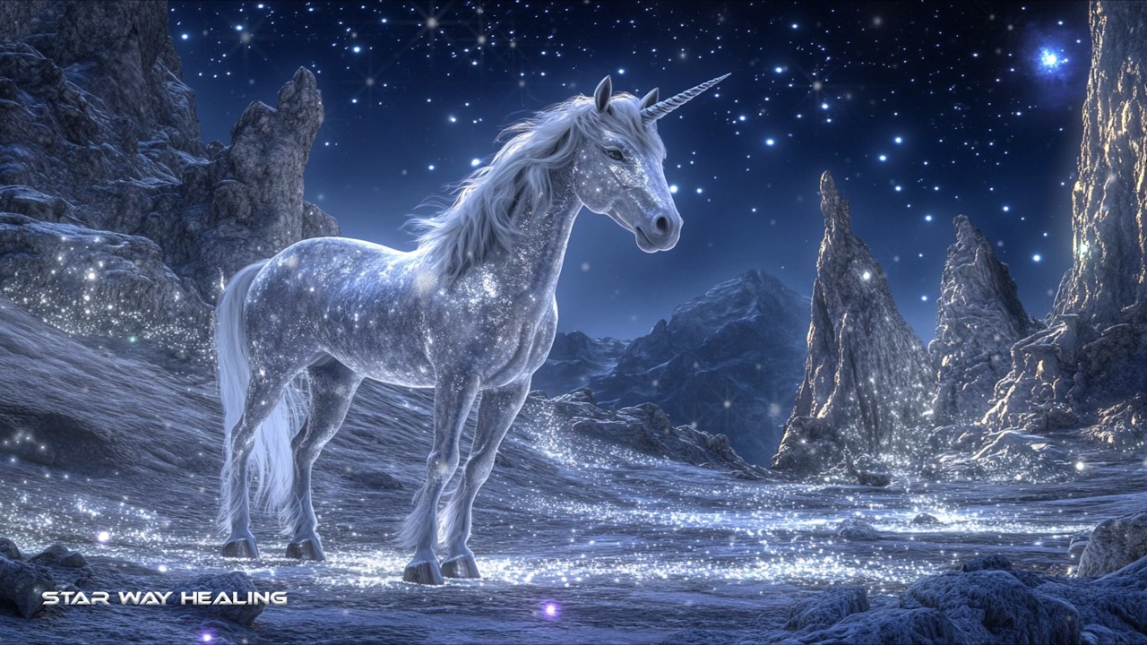 Moon Unicorn ✦ 210.42Hz ✦ Manifest Your Dreams ✦ Release Blockages & Negativity