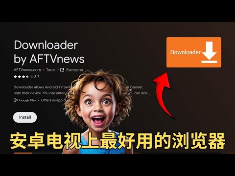 安卓电视上最好用的浏览器Downloader
