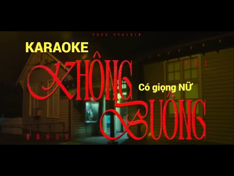 KARAOKE | Hngle - KHÔNG BUÔNG ft. Ari | Có giọng nữ | Y T Kalakole